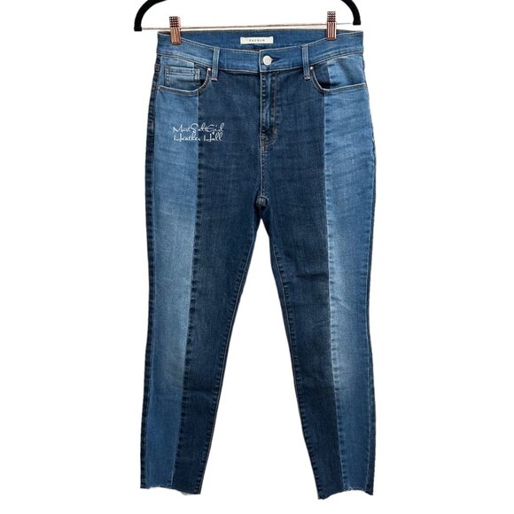PacSun Two-Tone Colorblock High-Rise Ankle Style Jegging 28 - Picture 1 of 6